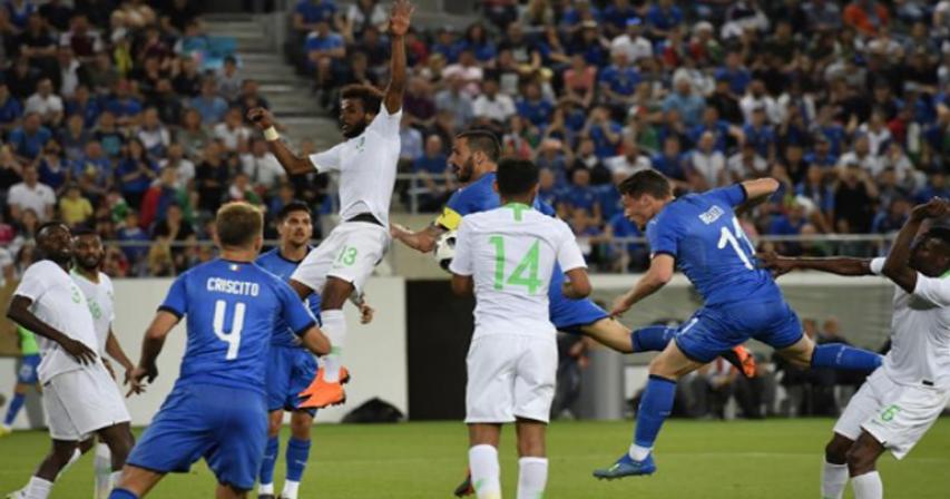 WATCH: Saudi Arabia’s goal and the near miss from the World Cup friendly with Italy