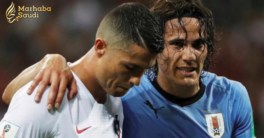 FIFA World Cup 2018: Cristiano Ronaldo’s touching gesture towards Edinson Cavani wins hearts
