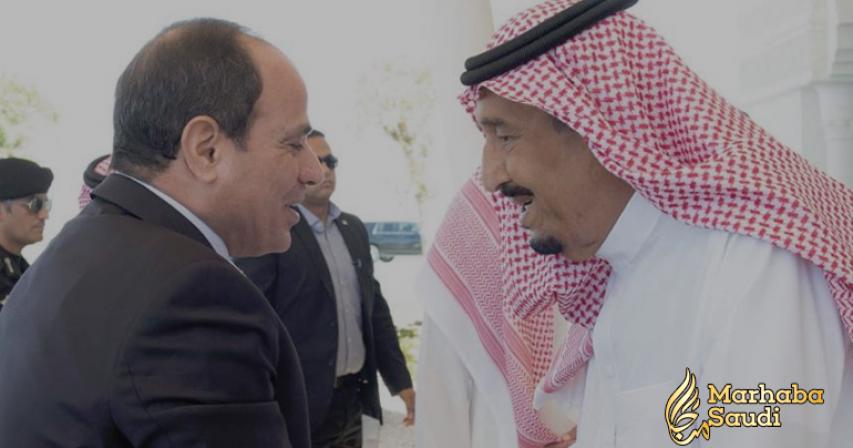 King Salman receives Egypt president El-Sisi in Neom