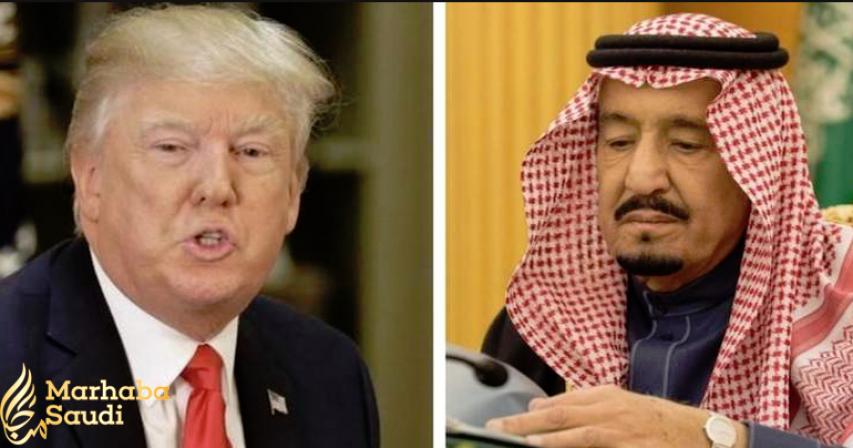 Saudi King, Trump discuss oil prices and global economy