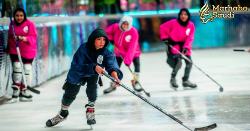 Saudi girls hope to become kingdom’s first licensed ice hockey team