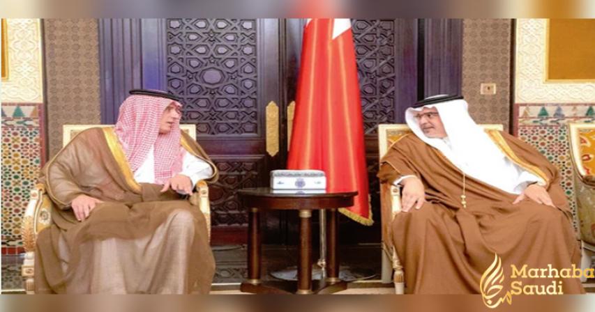 Saudi FM meets with Bahrain's crown prince to discuss regional developments