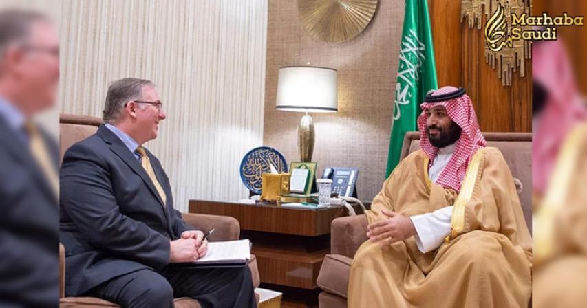 Saudi crown prince receives American Christian leaders