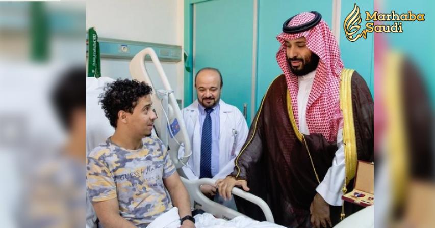 Crown Prince meets injured soldiers during Riyadh hospital visit