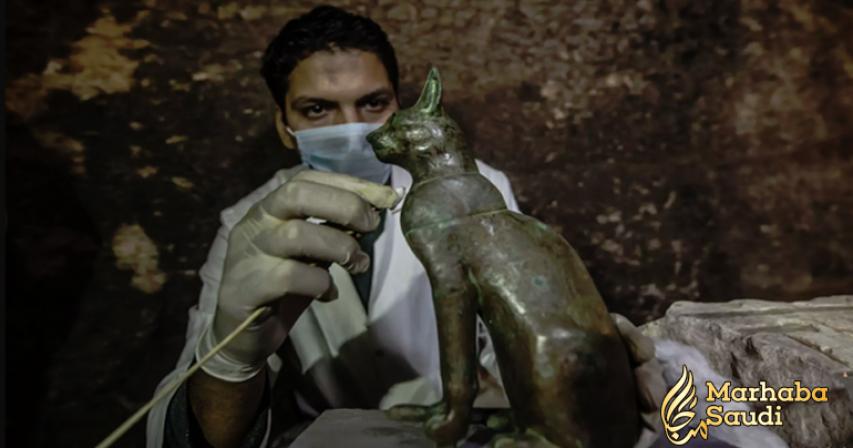 Egypt cat statues, mummies discovered at site dating back 6,000 years