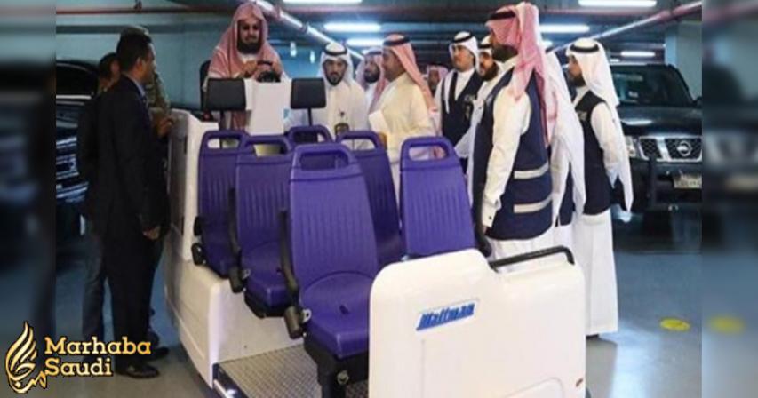 Saudi Arabia launched Electric cars to serve elderly Hajis