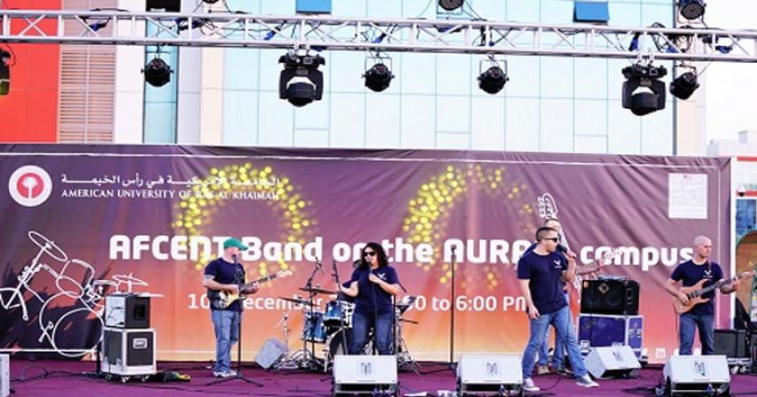 AURAK Rocks Out with AFCENT