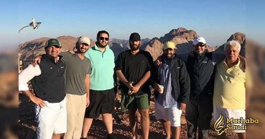 Saudi Crown Prince mountain visit pictures go viral