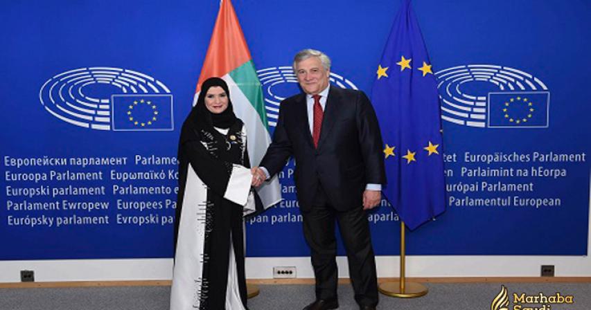 European Parliament President Commends UAE’s Tolerance Model, Role as Supporter of International Stability and Security