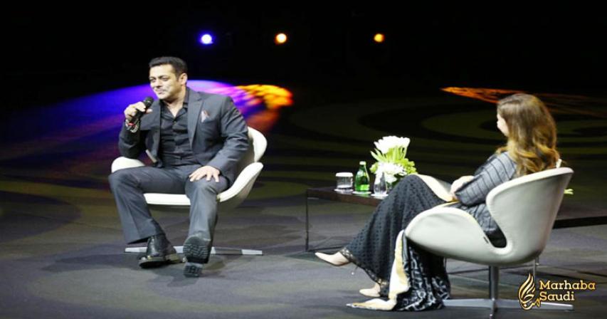 Bollywood Star Salman Khan dazzles at Ithra as part of Sharqiah Season