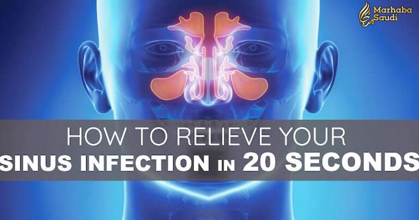 Relieve Sinus Infection in 20 Seconds With Common Household Ingredient