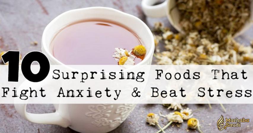 10 Surprising Foods That Fight Anxiety & Beat Stress