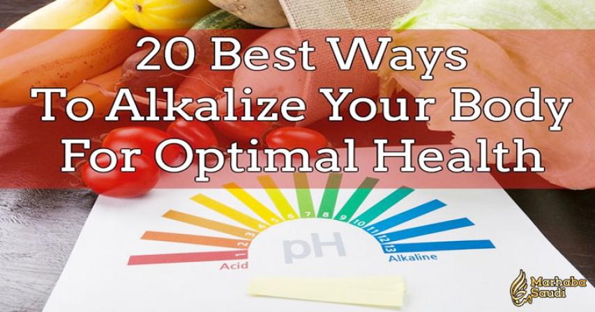 20 Best Ways To Alkalize Your Body For Optimal Health
