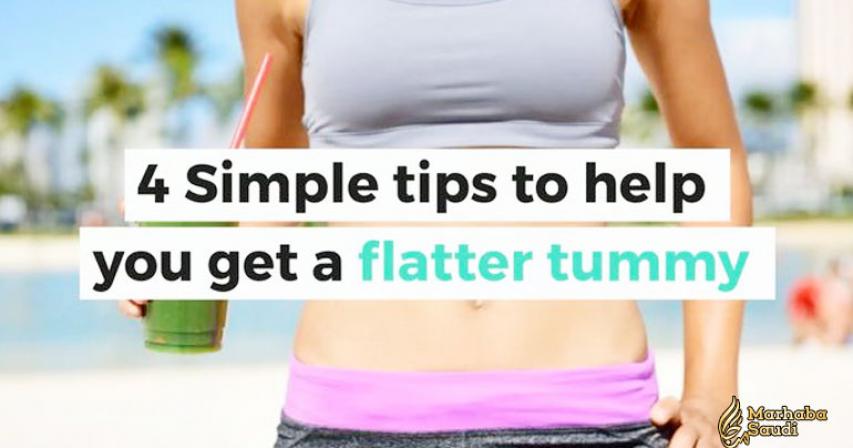 8 Ways To Get A Flat Tummy Without Exercise