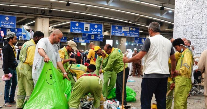 How Saudi Arabia cleans up after 2.5m Hajj pilgrims