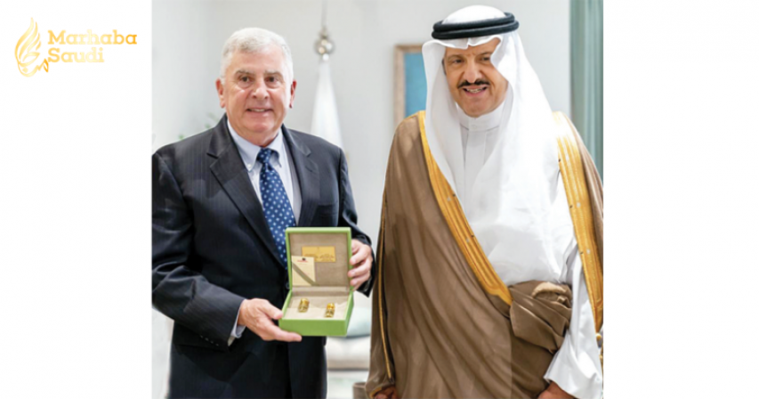 Head of Saudi Space Authority receives US envoy