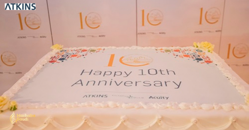 Atkins celebrates its 10-year anniversary in Saudi Arabia