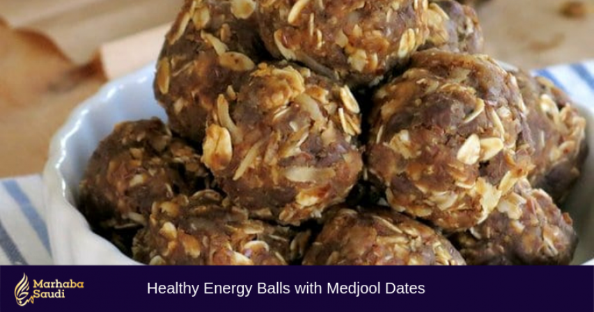 Energy Balls with Medjool Dates  Recipe, Medjool Dates Recipe, Dates energy ball recipe, Dates recipe, Saudi Arabia blog, Saudi Arabia health blogs, Recipe blogs