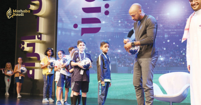 ‘Dare to dream,’ football hero Thierry Henry tells Saudi fans