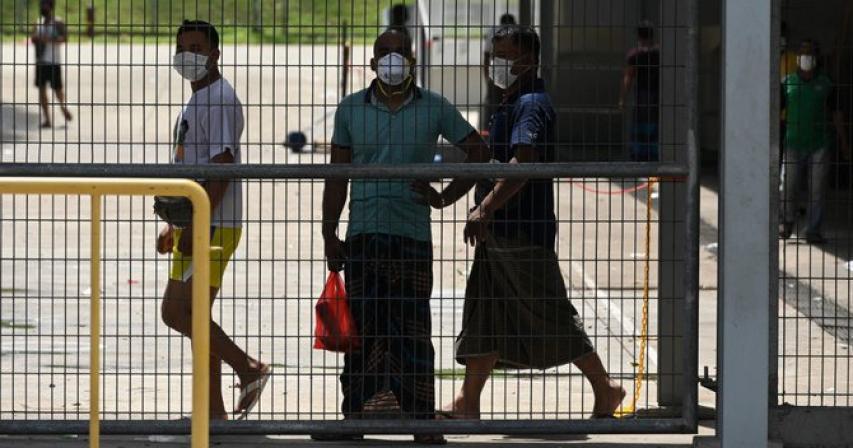 Singapore lockdown highlights plight of migrant workers