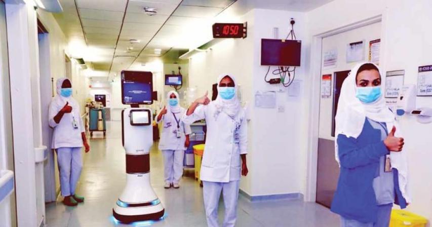 Saudi hospital uses robot medic to treat virus patients