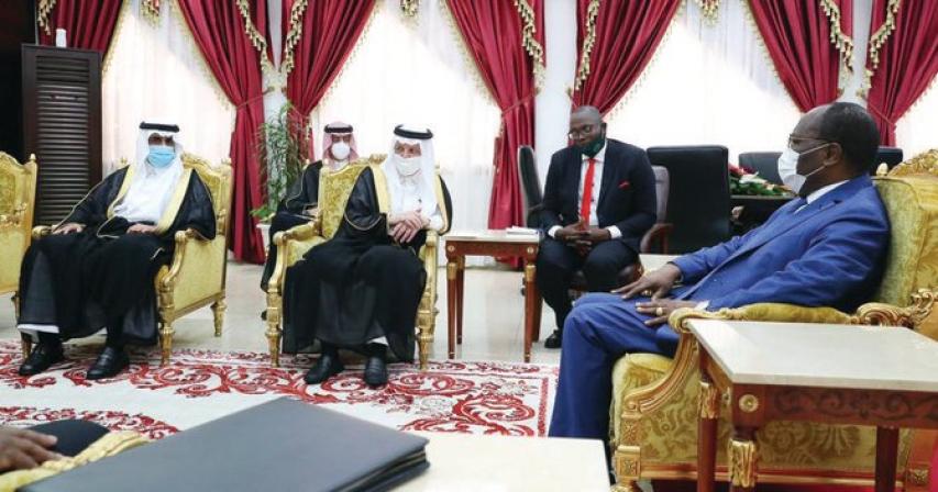 Saudi minster received by PM on Republic of Congo visit