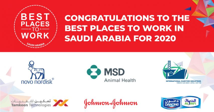 The Top 6 Best Companies To Work For in Saudi 2020 Revealed