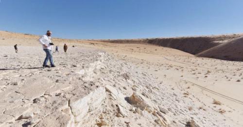 85,000-year-old human footprints found in Saudi Arabia