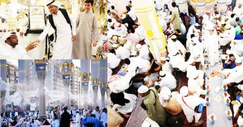 Visitors throng Prophet’s Mosque in Madinah