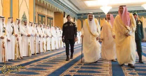 Saudi Arabia's King Salman performs Eid Al-Fitr prayer in Makkah