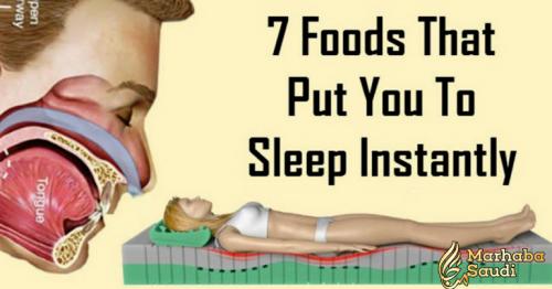 7 Foods That Put You to Sleep Instantly