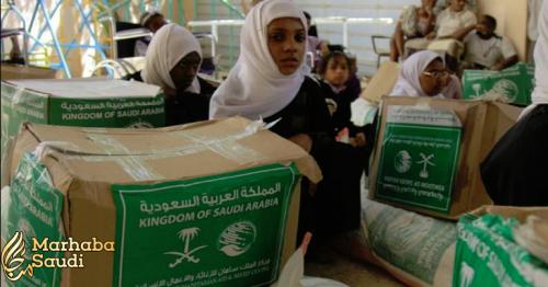 KSrelief distributes 1,600 cartons of dates in Marib governorate, Yemen