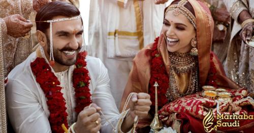 FIRST photos out! Deepika Padukone and Ranveer Singh look like a match made in heaven on their wedding