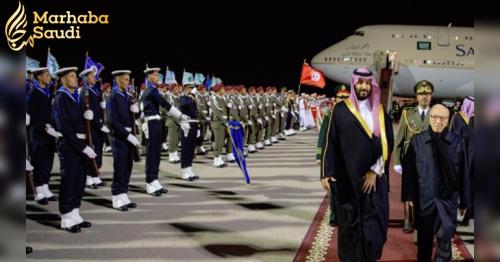 Saudi Crown Prince holds talks with Tunisian President