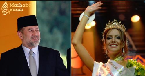 Former Miss Moscow marries Malaysian king