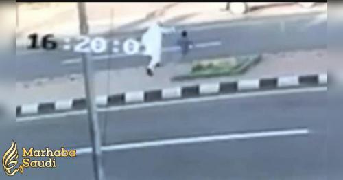 Saudi man run over while trying to save son from speeding car