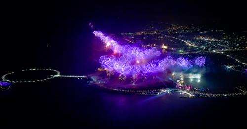 2019 Ras Al Khaimah New Year’s Eve Fireworks  captivates the world with a breathtaking spectacle