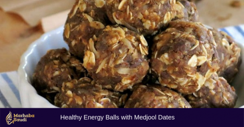 Healthy Energy Balls with Medjool Dates 