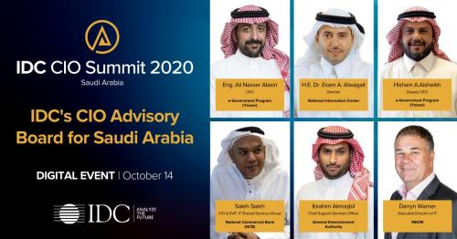 Saudi Arabia's Most Influential ICT Leaders Gather Online for Virtual IDC CIO Summit